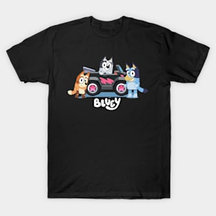 Bluey Pizza Girls T-Shirt